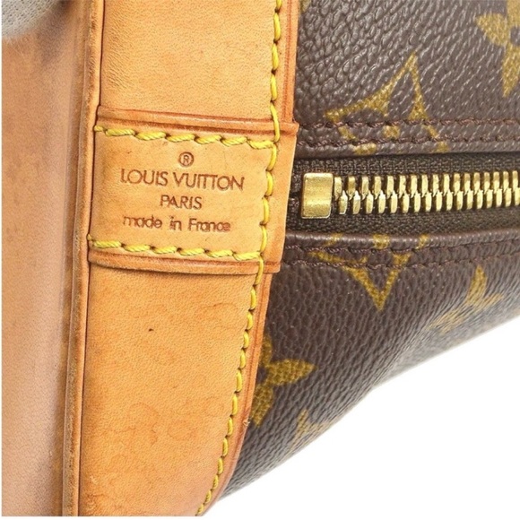 GOOD CONDITION! Authentic Louis Vuitton Alma PM Shoulder Bag Tote Handbag Purse - Picture 8 of 16